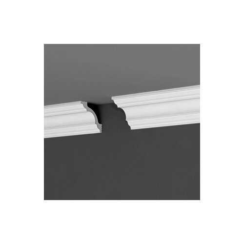 Потолочный плинтус Де-Багет Light А 50 длина 2000 мм ширина 48 мм высота 48 мм 50₽