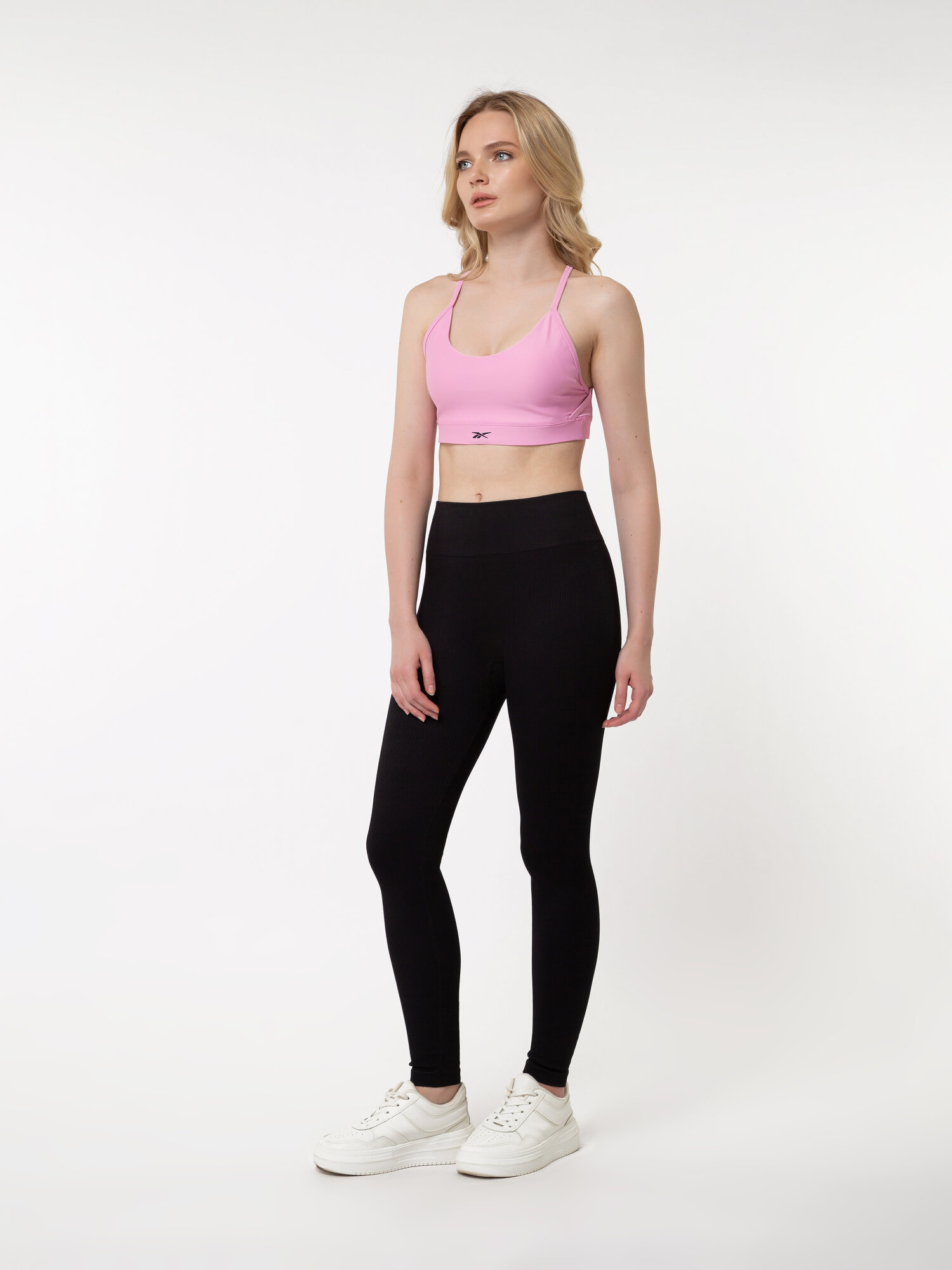Топ спортивный Reebok Lux Strappy, размер XL/S, розовый — фото 1