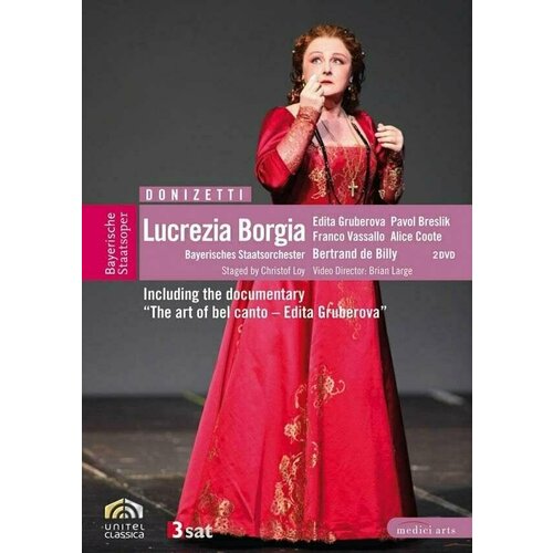 компакт диски decca sutherland dame joan donizetti lucrezia borgia 2cd DONIZETTI, G: Lucrezia Borgia (Bavarian State Opera, 2007). 2 DVD