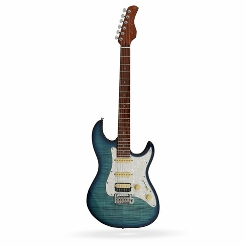 Sire S7 FM TBL электрогитара, форма Stratocaster, цвет голубой pickup