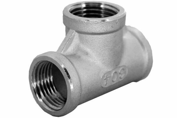 фото Тройник вр. нержавеющий, AISI304 DN20 (3/4"), (CF8), PN16