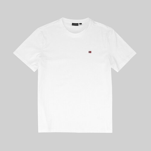 футболка salis р с сумма napapijri белый Футболка NAPAPIJRI NA4H8D002, размер XL, белый