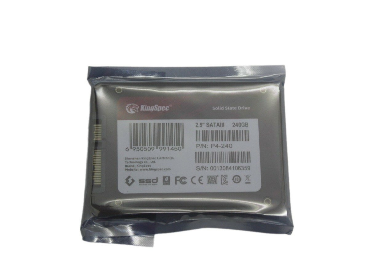 Накопитель SSD KingSpec 240Gb P4 Series (P4-240) - фото №11