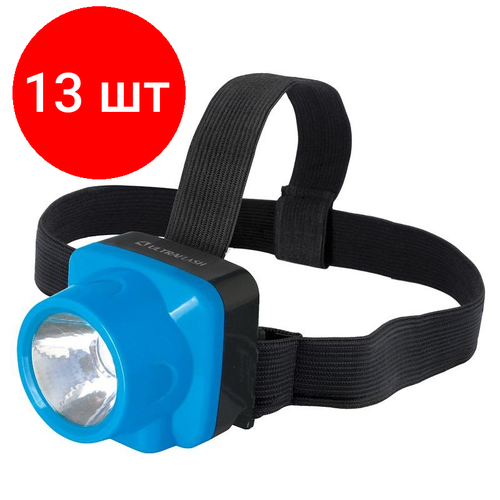фото Комплект 13 штук, фонарь налобный ultraflash led5375 (аккум.220в, 1в