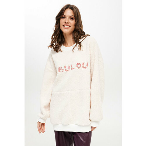 фото Толстовка elletto, размер 48, белый