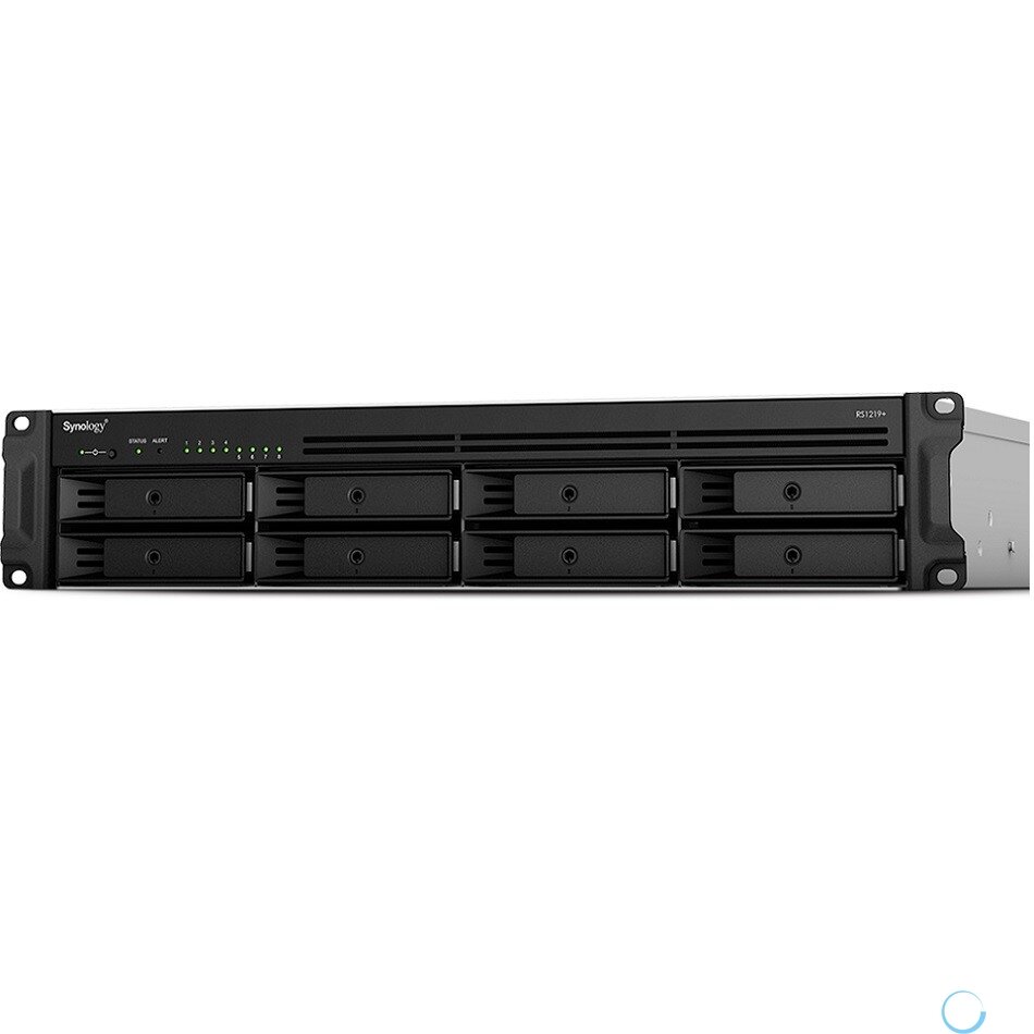 Схд стоечное исполнение 8bay 2u no hdd rs1221+ synology