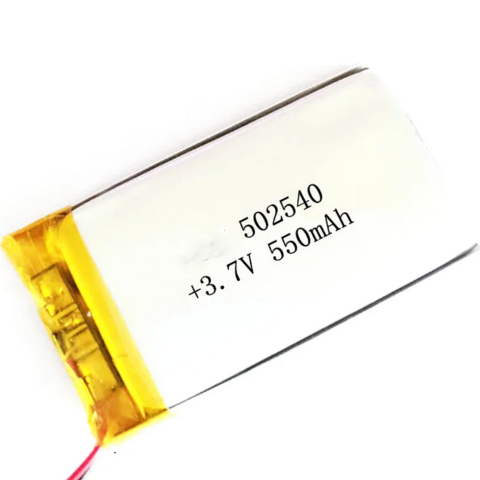Аккумулятор (батарея) 502540 550mah 3,7v (40х25х5 мм)