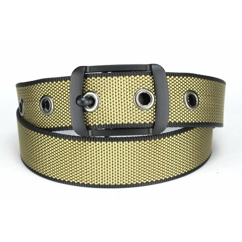 фото Ремень , размер 56, черный, золотой fortuna