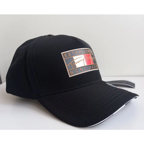 фото Бейсболка tommy, размер onesize, черный