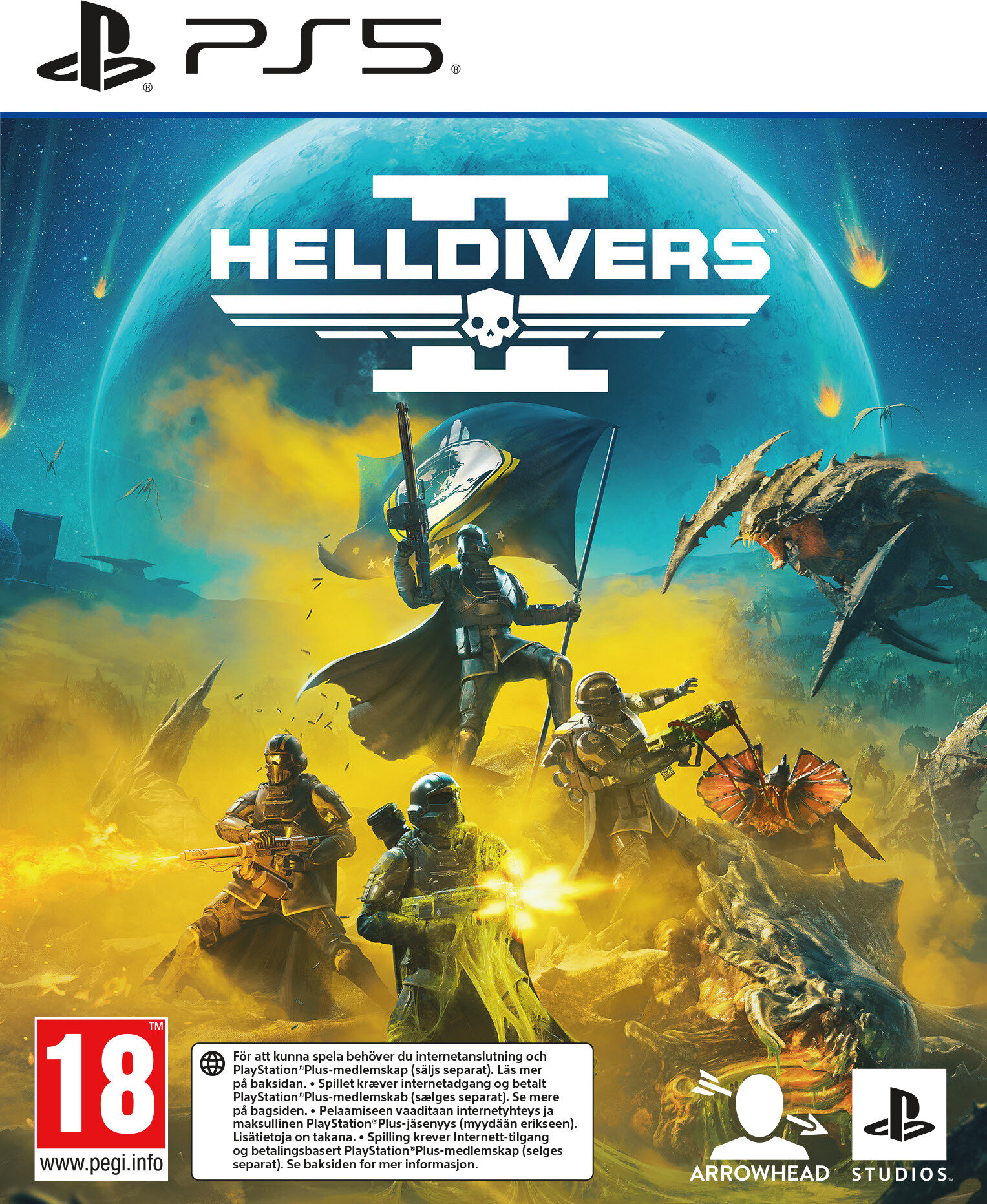 Helldivers 2 (русские субтитры) (PS5)