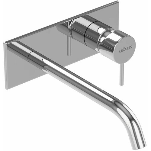 Смеситель для раковины без донного клапана Cezares Leaf LEAF-BLI1-L-01-W0