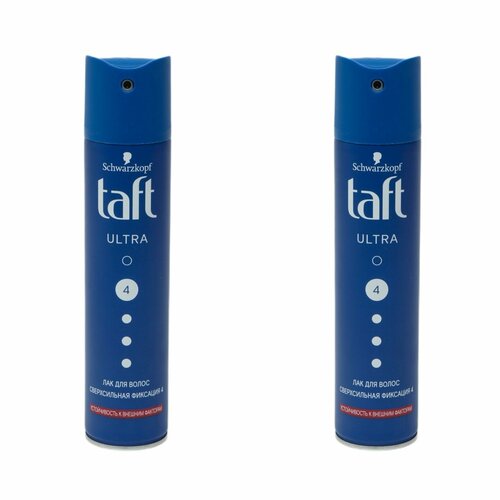 Taft Лак для волос ULTRA сверхсильной фиксации, 250 мл, 2 шт