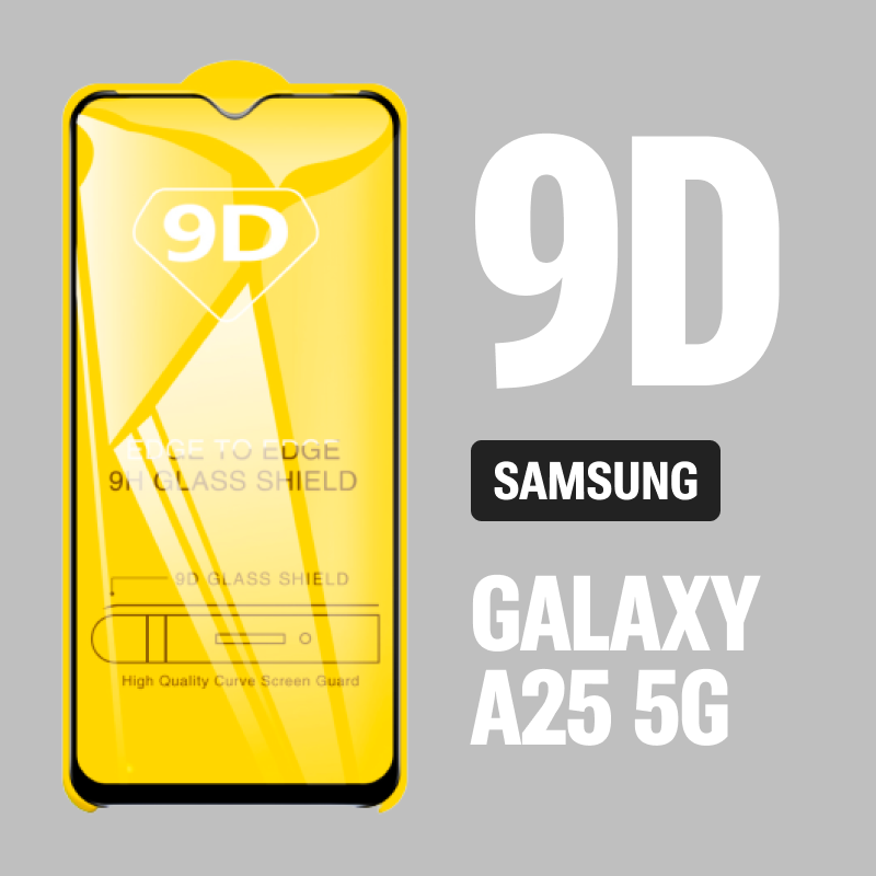 Защитное стекло для Samsung Galaxy A25 5G / 9D на весь экран