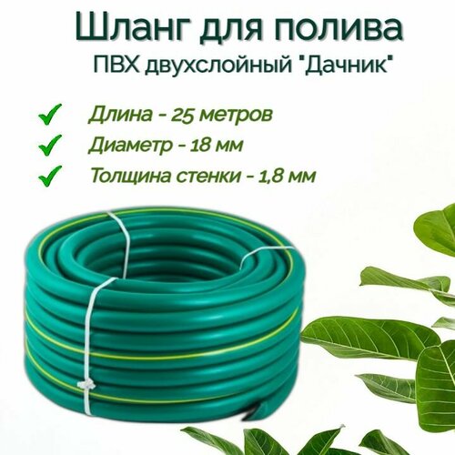 Шланг садовый для полива Дачник ПВХ 3/4