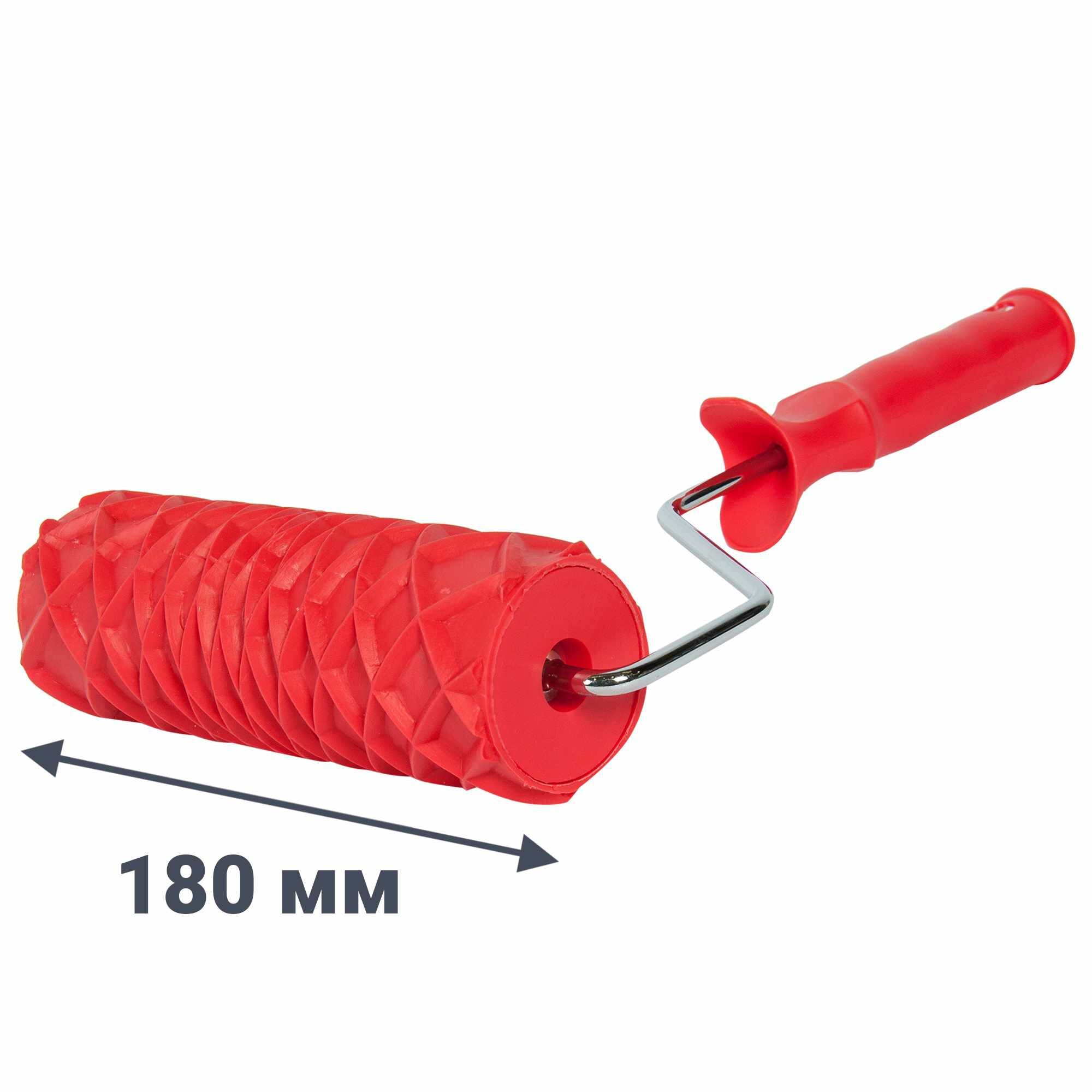 Валик фактурный Pqtools с эффектом «Кожа змеи» 180 мм