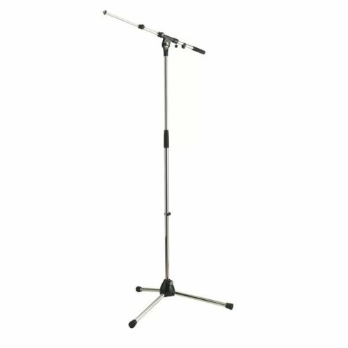 Микрофонная стойка напольная K&M 21090-300-01 neewer микрофон condenser microphone studio recording mic stand scissor arm stand for computer karaoke microphone