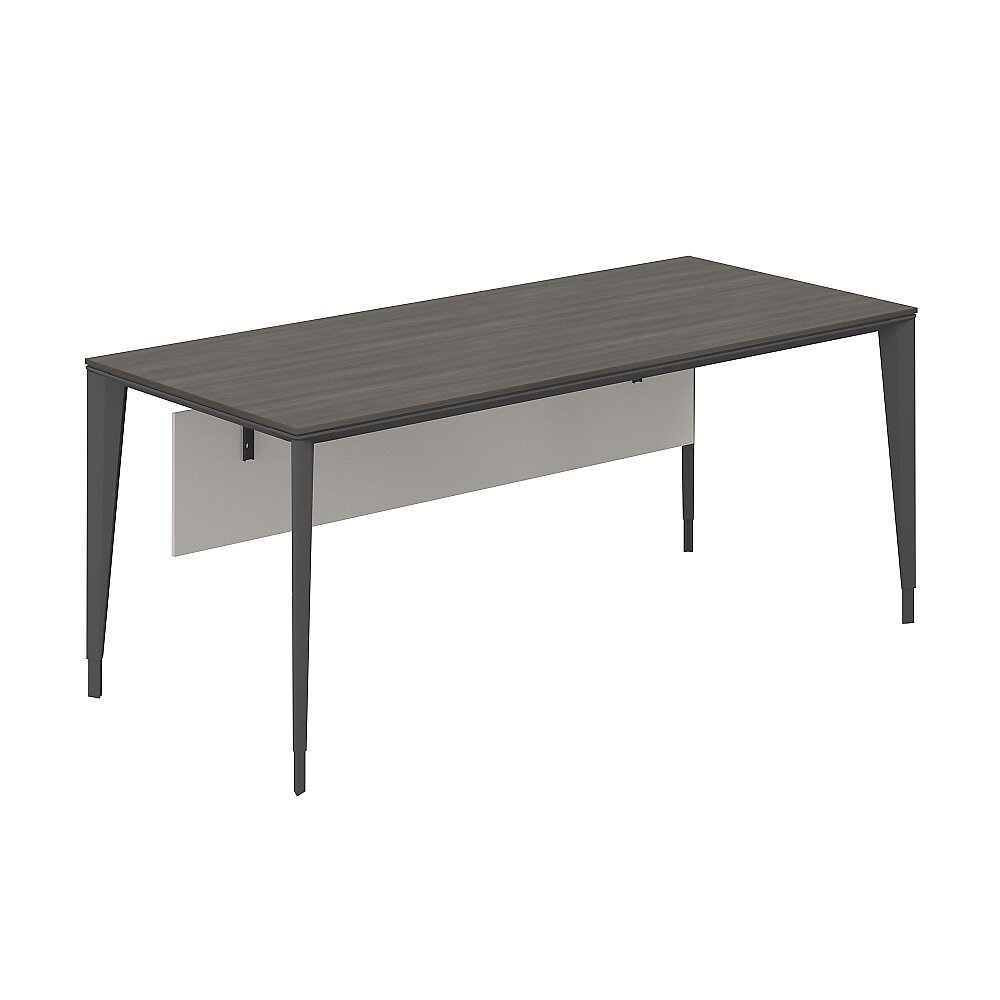 фото Письменный стол Atlas NZ-0101. BT. AN Брэнсон трюфель/Антрацит 1800х800х740