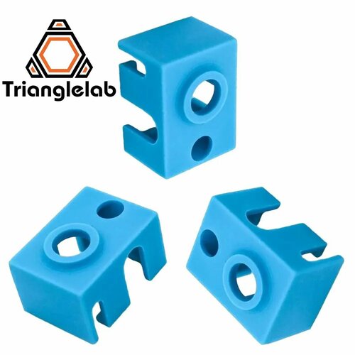 Силиконовая теплоизоляция Носок Trianglelab PT100 E3D V6 для нагревательного блока х 3 шт 900₽