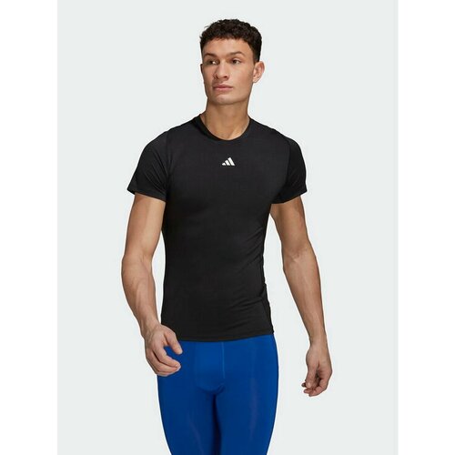 Футболка adidas, размер M [INT], черный футболка adidas h rdy 3s tee intense training sports short sleeve blue t shirt синий