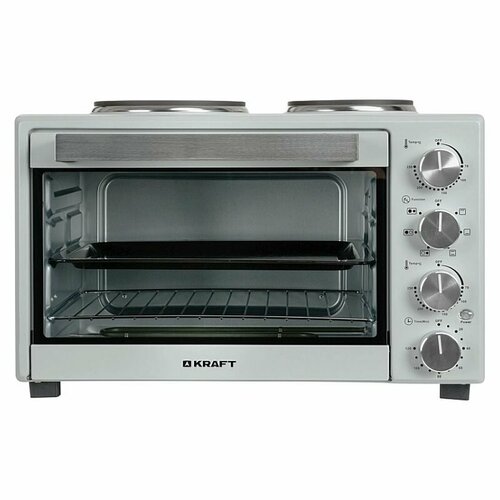 Мини-печь Kraft KFC-MOHP 380 HGR серый 38л 979100₽
