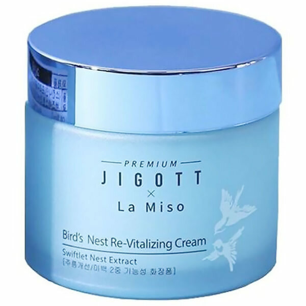 Крем для лица Premium Jigott x La Miso Восстанавливающий с экстрактом ласточкиного гнезда 70мл - фото №4