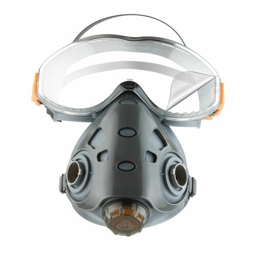 Защитная плёнка для полумаски с интегрированными очками Jeta Safety Air Optics 9500 - упаковка: 2 шт