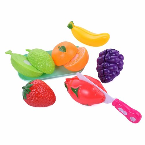 Набор продуктов КНР Fruits and Vegetables, для резки, 8 предметов, в пакете, 8009 (2399129)