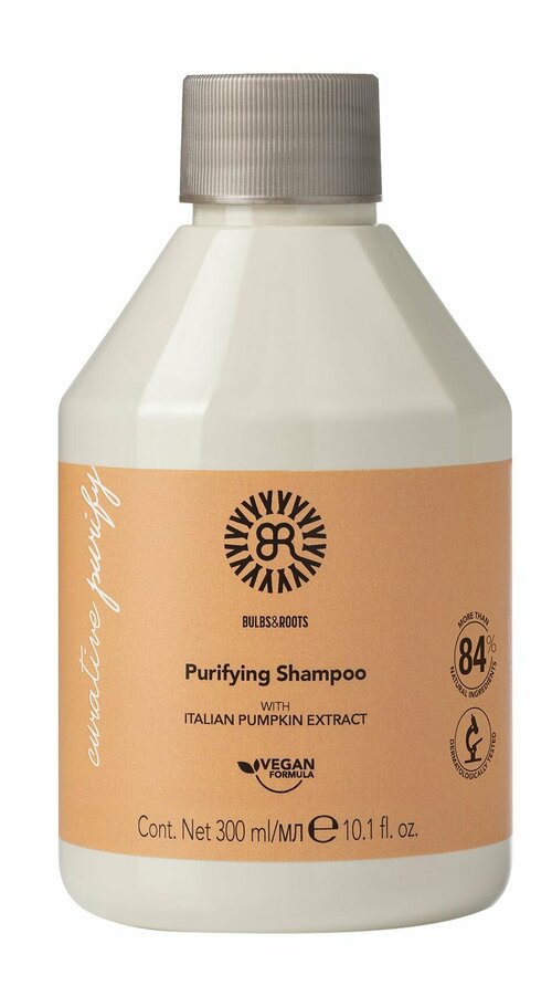 Очищающий шампунь против перхоти с экстрактом тыквы / Bulbs&Roots Curative Purify Purifying Shampoo