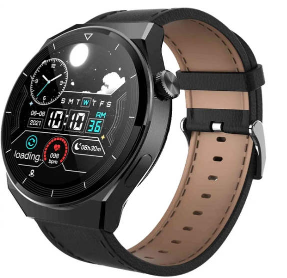 Умные часы WearFit X5 Pro 46 мм GPS Global для РФ, черный.