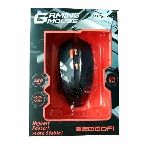 Gaming mouse Мышь игровая G-706 DPI 79000₽