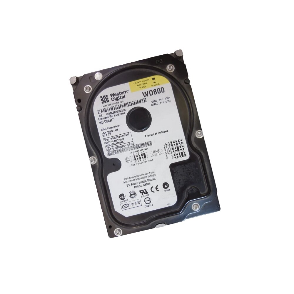 Винчестер SATA 80Gb WD Caviar SE WD800JD-00FJA0