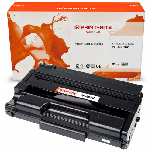 Картридж лазерный Print-Rite TFR724BPU1J PR-408162 408162 черный (6400стр.) для Ricoh Aficio SP 377DNwX/377SFNwX