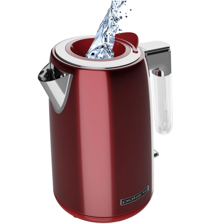 Электрический чайник Polaris PWK1746CA, красный