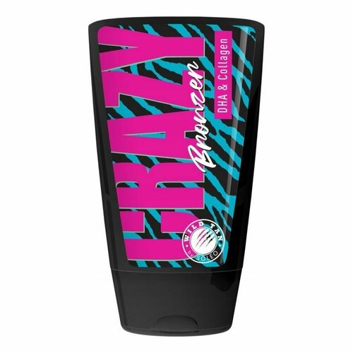 Soleo Крем-автобронзатор с коллагеном / Wild Tan Crazy Bronzer, 125 мл soleo wild tan wild bronzer крем автобронзатор с экстрактом листьев грецкого ореха и маслом ши 125 мл