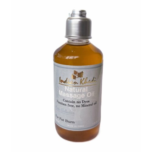 Natural Massage Oil ANTI CELLULITE, Indian Khadi (Натуральное массажное масло антицеллюлит, Индиан Кхади), 200 мл.