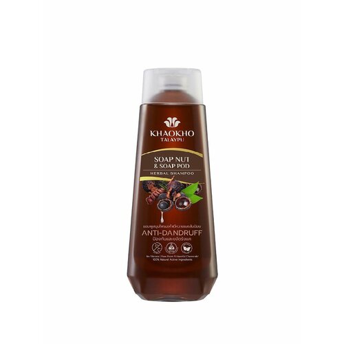 SOAP NUT SOAP POD Herbal Shampoo ANTI-DANDRUFF Khaokho мыльный орех Травяной шампунь для волос от перхоти Кхаокхо 185 мл 601₽