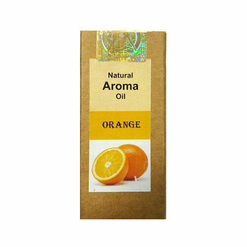 Natural Aroma Oil ORANGE, Shri Chakra (Натуральное ароматическое масло апельсин, Шри Чакра), 10 мл.
