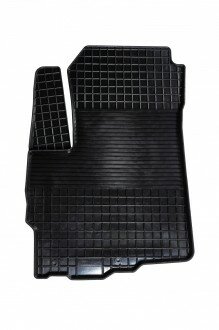 Коврики салона Seintex "Сетка" MITSUBISHI/Citroen/Peugeot ASX/C4 Aircross 2012-2017/4007 резиновые черные комп 4 шт - фото №2