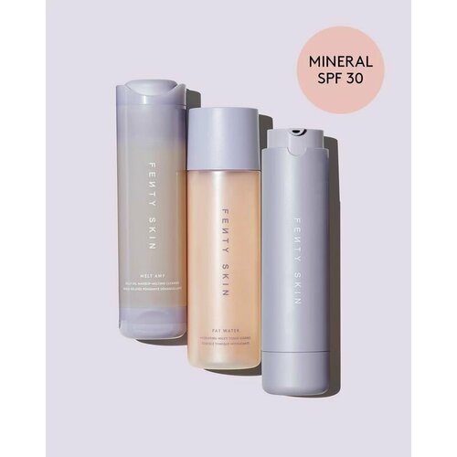 Набор уходовой косметики для сухой кожи Fenty Skin Starters with Mineral SPF