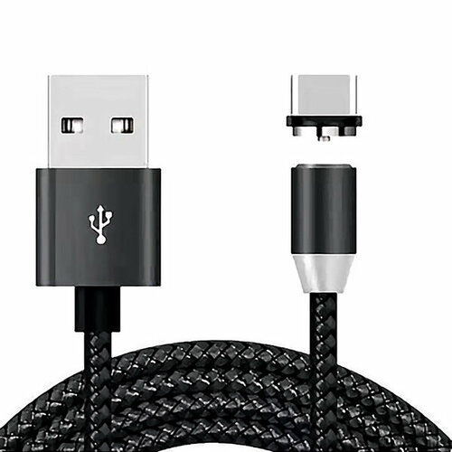 Кабель USB Zibelino Type-C DC Magnetic магнитный Черный 814₽