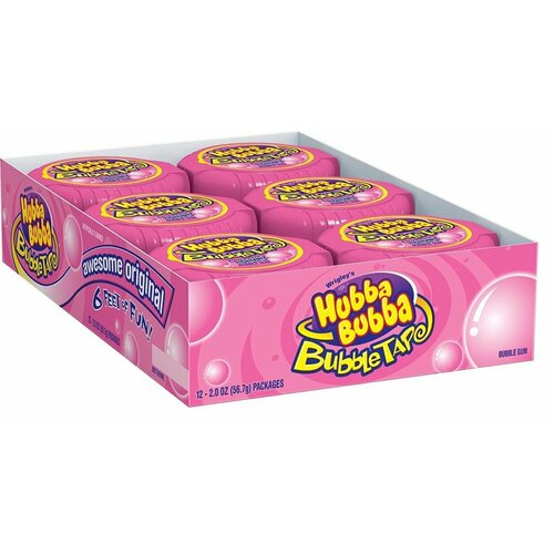 Жевательная резинка Hubba Bubba Mega Long (Оригинал) 12шт по 56гр