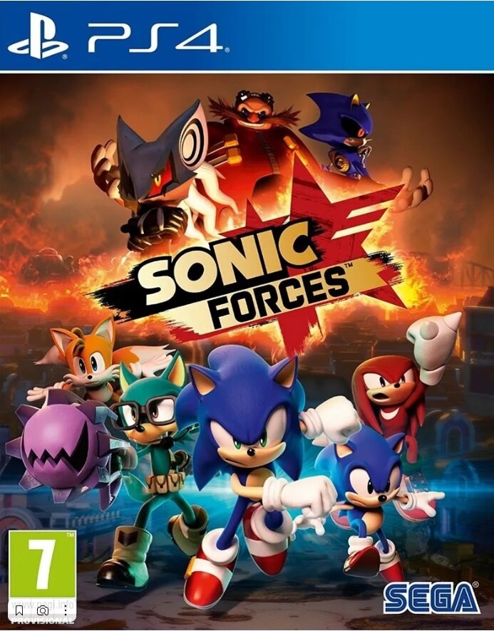 Sonic Forces [PS4, русские субтитры] - CIB Pack