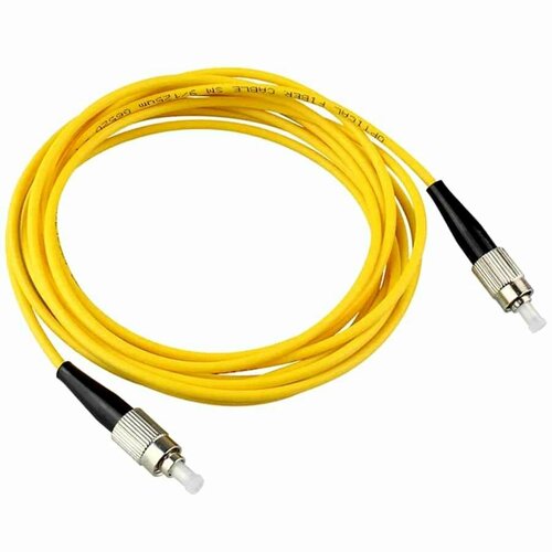 Патч-корд оптический (optic patch cord) FC/UPC-FC/UPC SM 9/125мкм одномодовый (simplex) 2 метра fc sc sc fc single mode fiber adapter fc male sc female flange coupler adapter ftth fiber tool