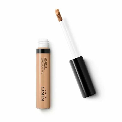 KIKO Milano Консилер Full Coverage Dark Circles, 8 мл. 09 Caramel жидкий консилер для лица kiko milano full coverage dark circles concealer 8 гр