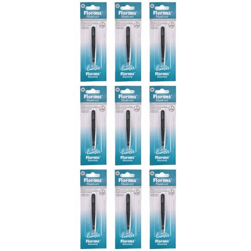 Florans Пинцет косметический Скошенный 75 см 9 шт 1984₽