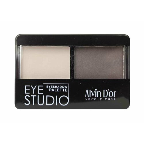 Alvin d'or Двухцветные тени для век Eye Studio тон 01