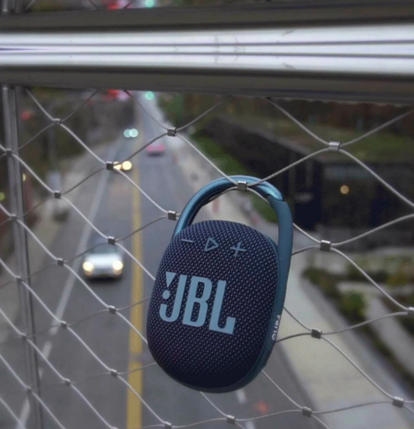 Портативная акустика JBL Clip 4, 5 Вт, синий