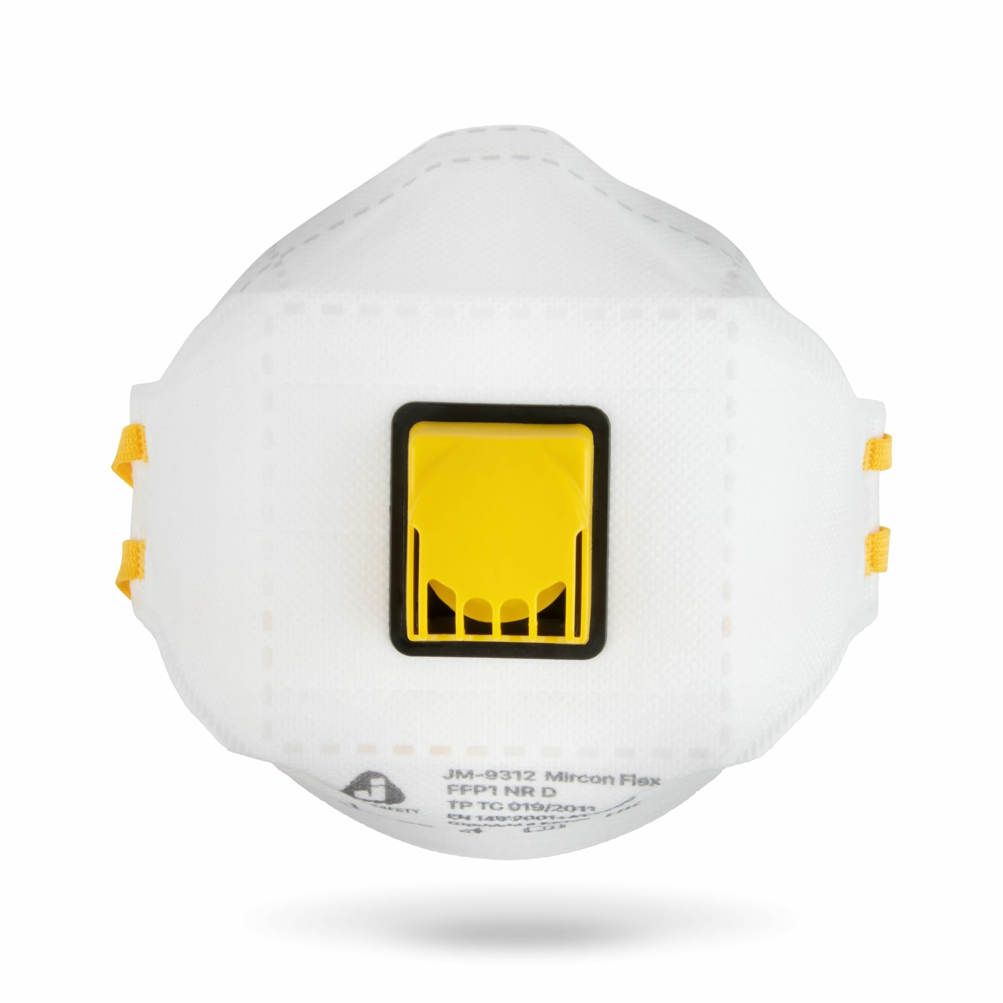 Маски И Респираторы Xiaomi Противоаэрозольная полумаска Jeta Safety JM-9312, трёхпанельная, с клапаном, FFP1, - 1 шт.