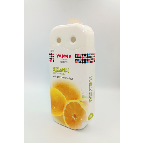 Kolibriya Yammy P011 Lemon Squash Ароматизатор салона автомобиля гелевый под сиденье с дезодорирующим эффектом Лимонная свежесть 160 гр 617₽