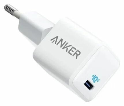 СЗУ адаптер ANKER PowerPort 3 Nano 20W USB-C, белый